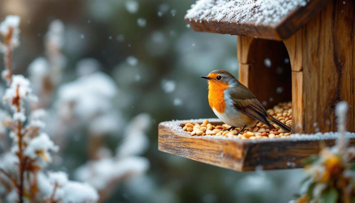 Rouges-gorges : ces deux aliments simples au jardin cet hiver les font revenir sans cesse chez vous