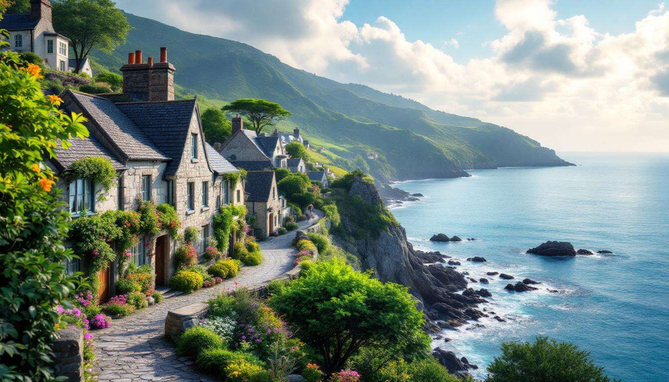 Connu comme “Le joyau du Cotentin”, ce village côtier charme par son élégance naturelle