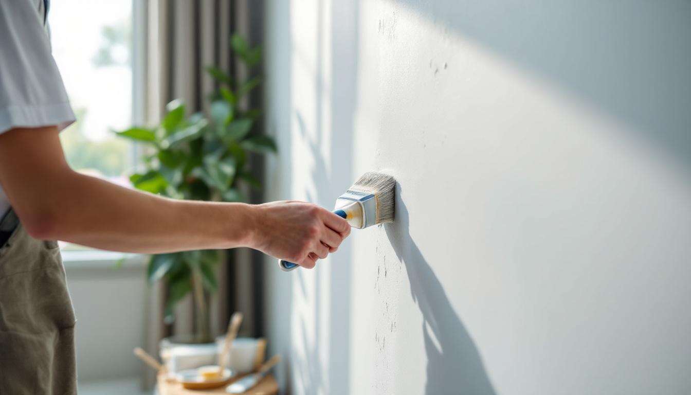 Ni eau de javel ni ammoniaque : ce duo naturel que les peintres utilisent pour stopper l'humidité sur vos murs