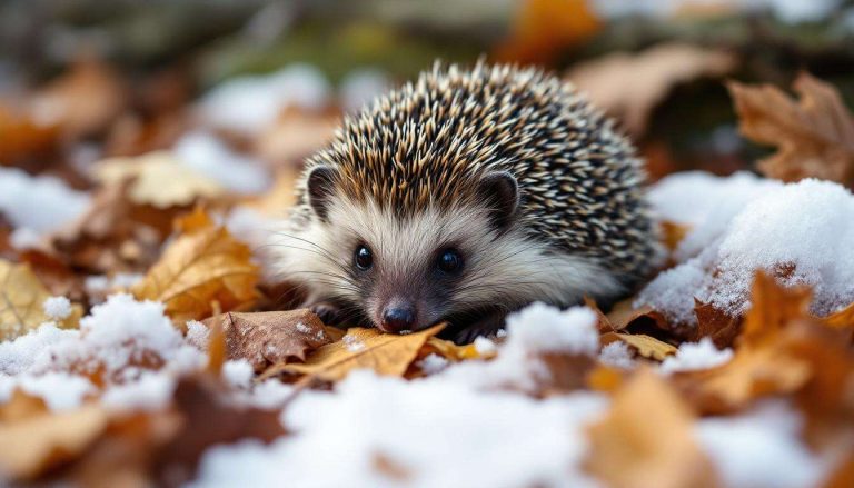 Non, croiser un hérisson en hiver n’est vraiment pas bon signe !