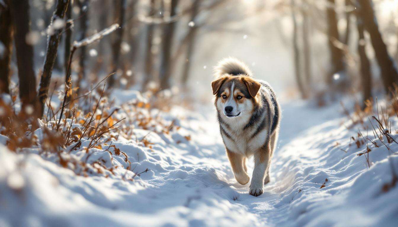Vague de froid : ces promenades que vous croyez inoffensives épuisent en silence la santé de votre chien