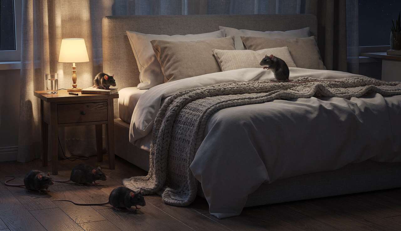 Pendant que vous dormez, les rats et les insectes se rapprochent de votre logement : c&rsquo;est en partie à cause de ce geste que vous faites le soir