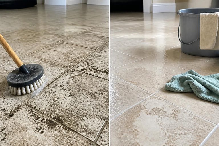 Comment nettoyer un carrelage encrassé efficacement
