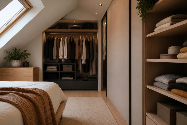 Placard sous les combles : comment bien l'aménager ?