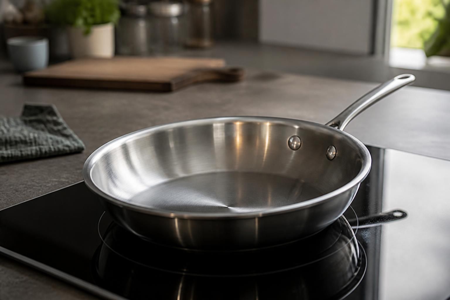 Culottage d'une poêle en inox : utile ou inutile ?